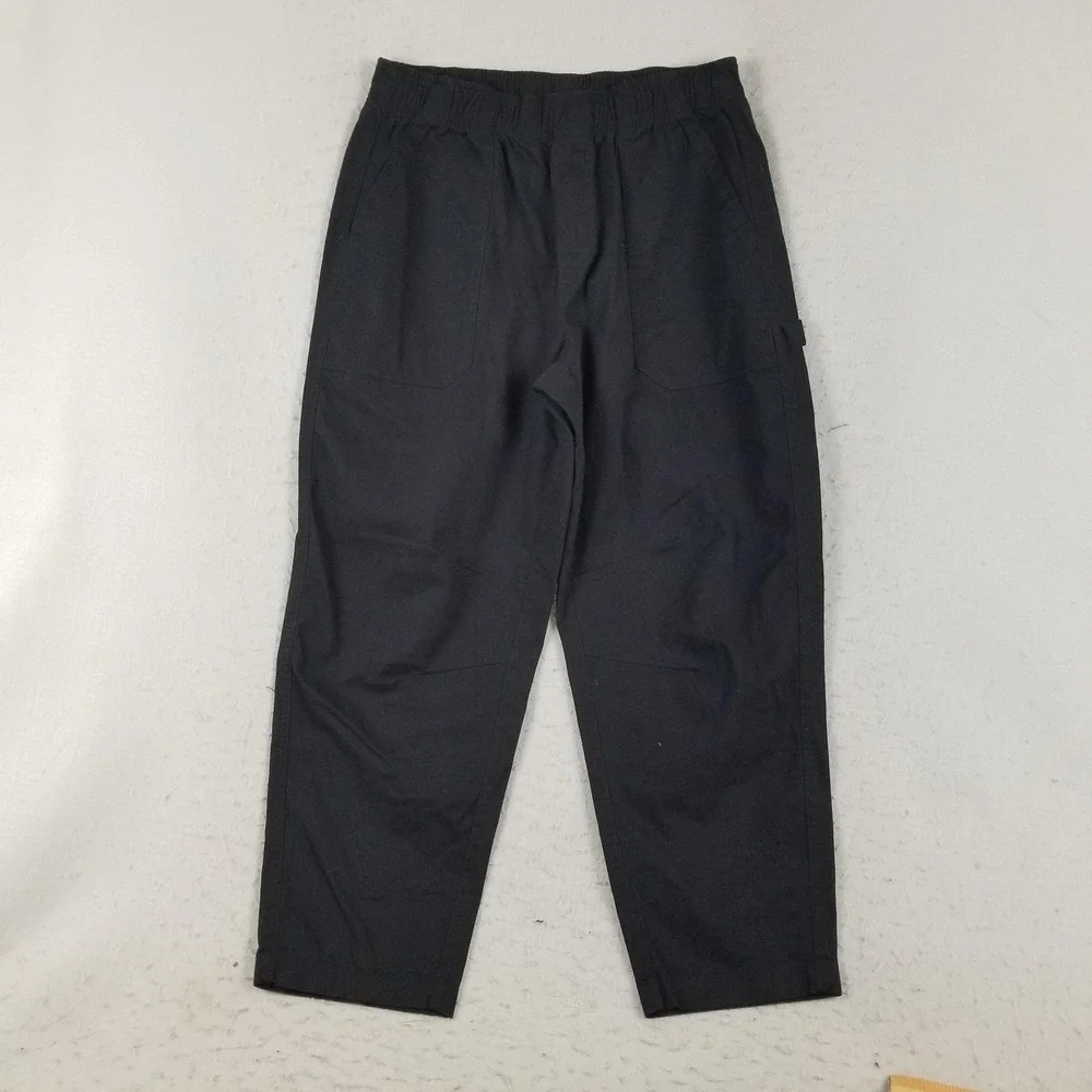 Old Navy Pants Mens Large Black Comfort Waistband Casual Relaxed Fit Cotton